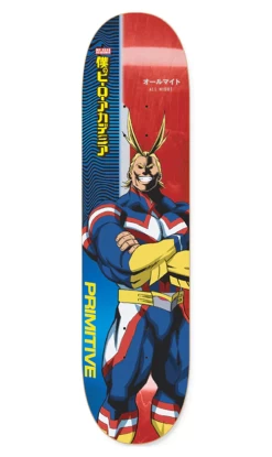 Primitive X My Hero Academia All Might Deck 8.0in