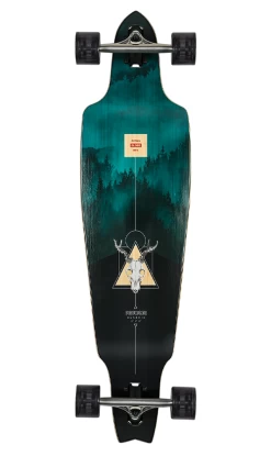 Globe Prowler Classic Bamboo/Blue Mountains Longboard 38in