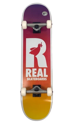 Real Be Free Fade Skateboard 8.25in