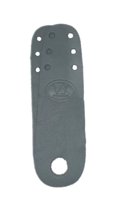 Riedell Leather Toe Guards 2pk -Trendy Skate Shop Riedelltoeguardsgrey