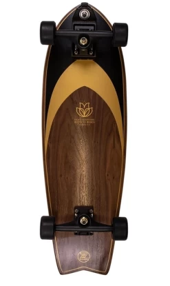 Z-Flex Ruins To Roses Fish Surf Skate Cruiser 31in