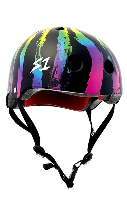 S1 Lifer Helmet Rainbow Swirl 2 S1 Lifer Helmet Rainbow Swirl - Image 2