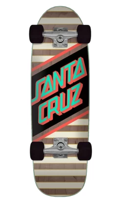 Santa Cruz Street Skate Black Cruiser 29.05in