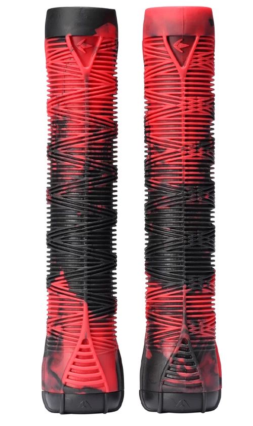 Scooter Hand Grips Black/Red 1 Scooter Hand Grips Black/Red