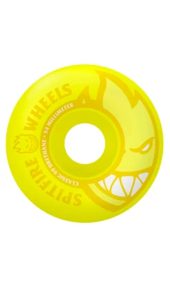 Spitfire Classic Neon Bighead Wheels Yellow 54mm
