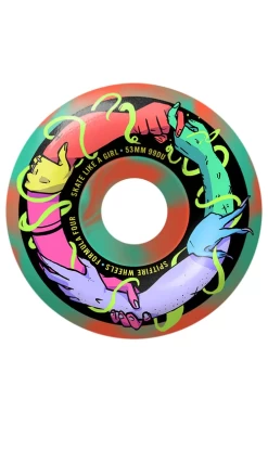 Spitfire F4 99D Friend Sk8 Girl Wheels 53mm