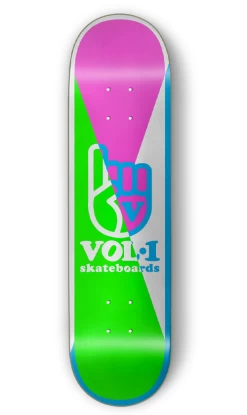 Volume 1 Frames Green/Pink Deck 8.125in