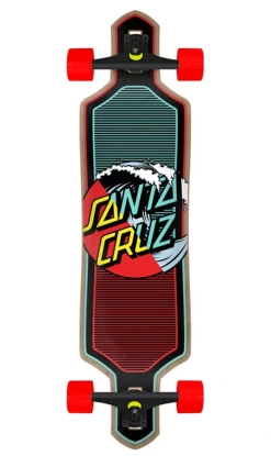 Santa Cruz Wave Dot Splice Drop Through Cruiser 36in