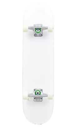 Mini Logo Detonator Solid White Skateboard 7.75in