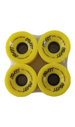 Coast Longboard Wheels 70mm 78a -Trendy Skate Shop YLW 81bef230 d5a1 4c44 a972 2339b9a9fc0a