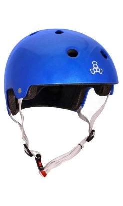 Triple 8 Certified SS Helmet Blue Metallic