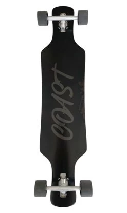 Coast Blackout Drop Through Longboard 38in
