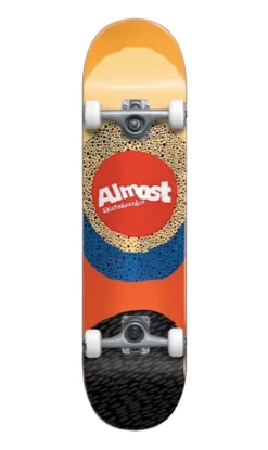Almost Radiate Yellow Skateboard 7.5in