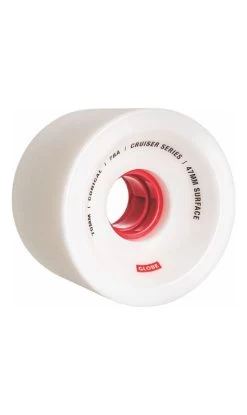 Globe Conical Wheels 70mm White/Red