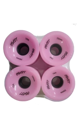 Coast Longboard Wheels 70mm 78a -Trendy Skate Shop coastPink 0d6e0f28 9fb6 4c51 81ac 5d7fa07d0b4d