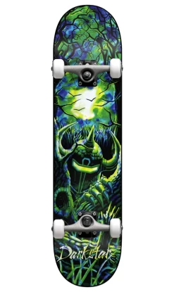 Darkstar Woods Green Blue Skateboard 8.125in