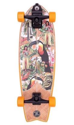 Z-Flex Banana Train Surfskate Fish Cruiser 31in