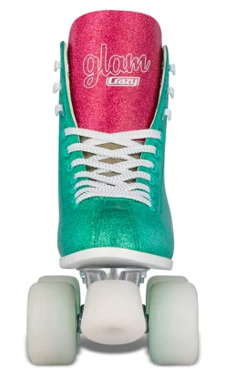 Crazy Disco Glam Skates Teal/Pink -Trendy Skate Shop discoTealv3