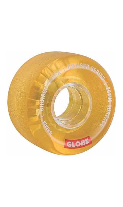 Globe Bruiser Wheels 58mm Clear Honey 1 Globe Bruiser Wheels 58mm Clear Honey
