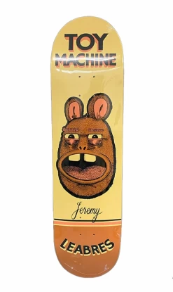 Toy Machine Pen N Ink Jeremy Leabres Deck 8.25in