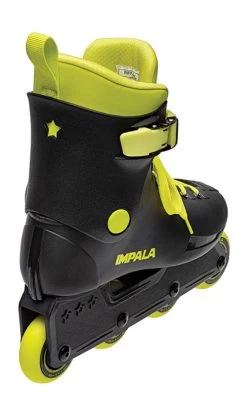 Impala Light Speed Inline Skate Black/fluoro -Trendy Skate Shop impala inline black