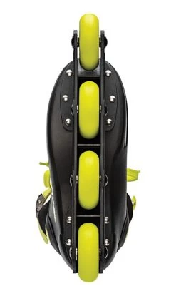 Impala Light Speed Inline Skate Black/fluoro -Trendy Skate Shop impala inline black2