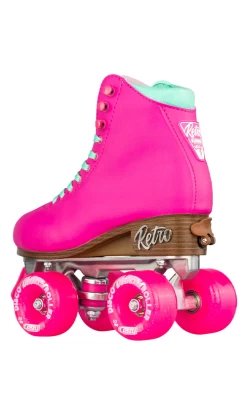 Crazy Retro Junior Roller Skates Pink -Trendy Skate Shop retropink
